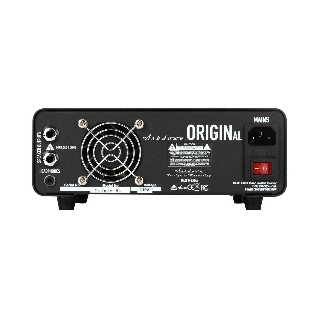 Ashdown OriginAL Bass Guitar Amplifier Head